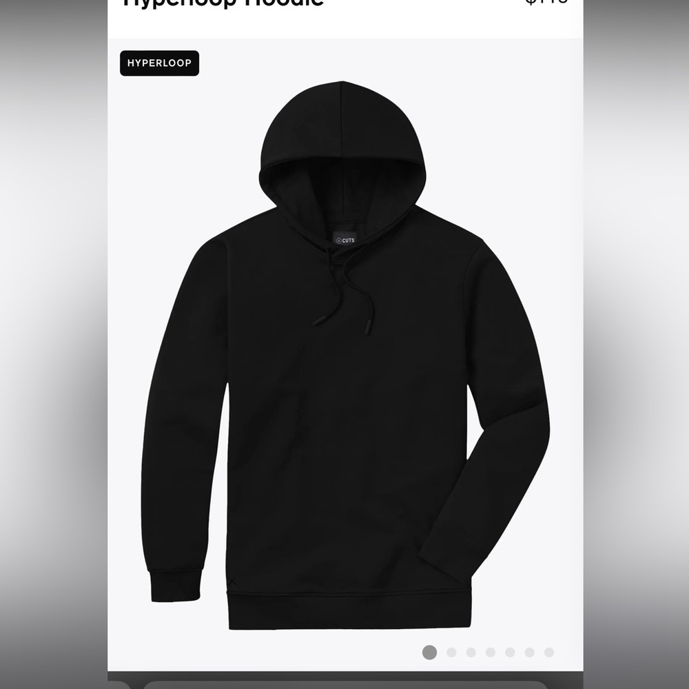Cuts Clothing Black Hyperloop Hoodie